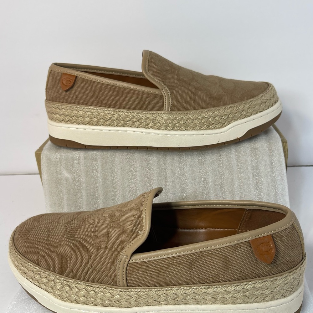 COACH MENS MILES ESPADRILLE SHOES - Picture 6 of 16